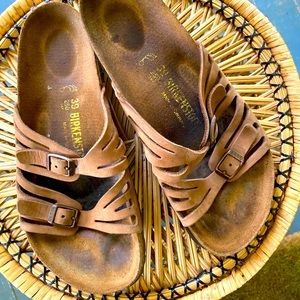 Brown Suede Birkenstocks